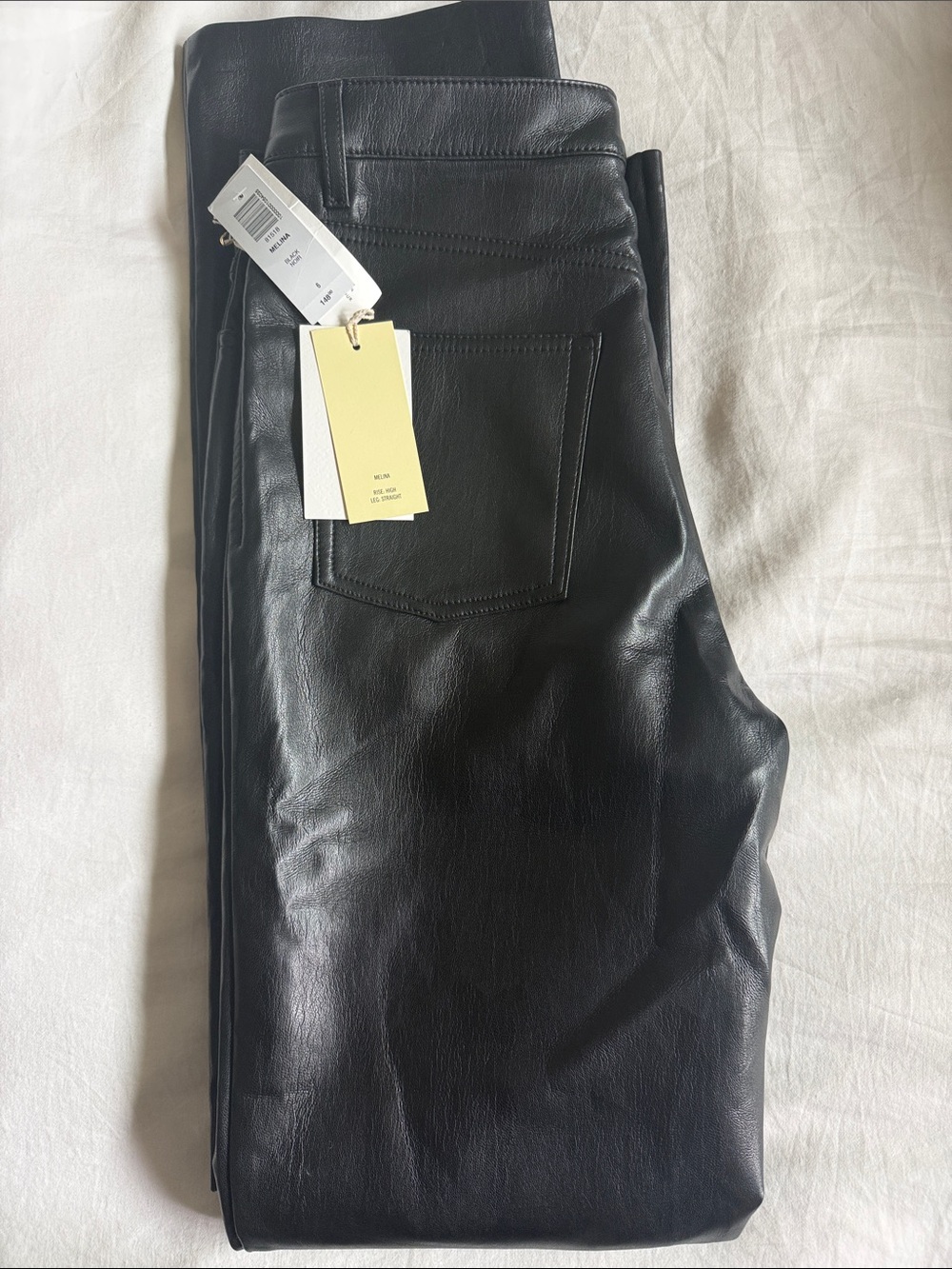 Wilfred Melania Faux Leather Pants - Sleek Vegan Leather Look